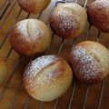 ハラグロペンギン's cooksnap of when they made 天然酵母と米粉のふわもち♪ミルクパン.