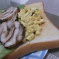 ナウちゃん's cooksnap of when they made 朝食、ランチに♪たまごサンドトースト.