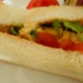 ハチドリ★'s cooksnap of when they made ＊オムレツトマトのサンドイッチ＊.