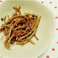 memo･'s cooksnap of when they made ★簡単リメイク★きんぴらごぼうわさびマヨ.