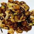 wakyaaa's cooksnap of when they made なすと白菜の塩昆布和え.