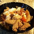 ぶ〜こ♡'s cooksnap of when they made 食物繊維たっぷりがミ・ソな我が家のモツ煮.
