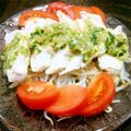 chisat00's cooksnap of when they made ジューシー蒸し鶏の塩レモンきゅうりソース.