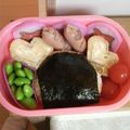 サーフブレイド's cooksnap of when they made お弁当に☆ハートの卵焼き.