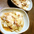 きゅんち。's cooksnap of when they made すき焼きのタレで！高野豆腐と白菜の煮物.