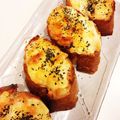 mianmian's cooksnap of when they made ランチやおつまみに★たらこのラスク★簡単.