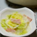 Laduree's cooksnap of when they made 白菜とベーコンの重ね煮＊レンジで超簡単♪.