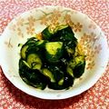 miyokoみよこ's cooksnap of when they made 蛇腹切きゅうりの漬物.