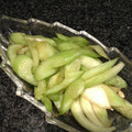 didiko's cooksnap of when they made セロリのさっぱり漬け.