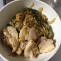 kyokoha's cooksnap of when they made コストコのプルコギのたれで大根と豚肉炒め.