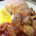 まゆこっさん's cooksnap of when they made トマトチキンとモッツァレラのオムライス.