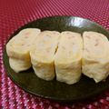 赤い電話's cooksnap of when they made カニカマ入り卵焼き.