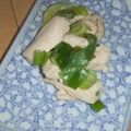 きらり流れ星's cooksnap of when they made 簡単　蒸鶏の葱ソース.