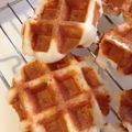 アレレママ's cooksnap of when they made 米粉蜂蜜ホットケーキ（卵乳小麦不使用）.