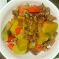 リラックマ178's cooksnap of when they made 肉じゃがのような☆さつまいもの煮物.