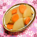シャンプーハット's cooksnap of when they made 大根と人参のやさしい煮物☆.