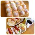 夢ちゃん0520's cooksnap of when they made 練乳ちぎりパン.