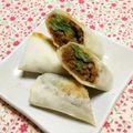 シャンプーハット's cooksnap of when they made 簡単☆弁当にも☆揚げない肉そぼろ春巻き.