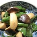 コンフリー's cooksnap of when they made 大きいしめじとピーマンのかき醤油炒め.