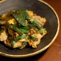 bananapie's cooksnap of when they made ☆葉玉ねぎと卵の炒めもの☆.