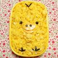 シャンプーハット's cooksnap of when they made 簡単キャラ弁♪詰めるだけでキイロイトリ*.