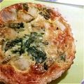 みやっちの母さん's cooksnap of when they made 冷凍パイシートで簡単小松菜キッシュ.