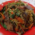 くっくのん's cooksnap of when they made ニラレバ焼きそば.
