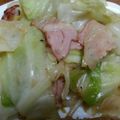 marikoooos's cooksnap of when they made ベーコン入りアンチョビキャベツ炒め.