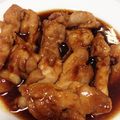 pockyboo's cooksnap of when they made 簡単★鶏もも肉でボリューム生姜焼き♡.