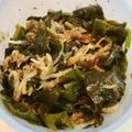 teriyakime's cooksnap of when they made 大根の胡麻わかめポン酢和え.