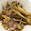 マニィママ's cooksnap of when they made 我が家の牛肉ごぼうの甘辛煮.