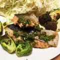 ともゴン's cooksnap of when they made サーモンのソテー★パセリソース添え.