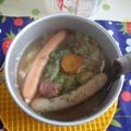 かす”お's cooksnap of when they made ドイツ風ウインナーとキャベツのスープ.