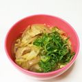 ℋちゃん's cooksnap of when they made 白菜の煮込みうどん.