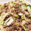 mogumogu5's cooksnap of when they made 白菜とあいびきミンチ肉の白だし煮.