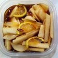 ぺっこりーの55's cooksnap of when they made 大根と長芋のレモン醤油漬け.