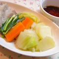 annnnn's cooksnap of when they made 簡単なんでも蒸し鍋.