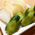 zinpurin's cooksnap of when they made ヨーグルトとお味噌でぬか漬け風.