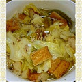 カスミっち's cooksnap of when they made キャベツ大量消費 さつま揚げと鯖缶の煮物.