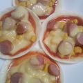 いちおりん's cooksnap of when they made 超簡単！餃子の皮でパリパリピザ☆.