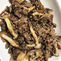 chihiro_03's cooksnap of when they made 簡単！牛肉&舞茸のスタミナにんにく炒め.