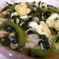 たらこスパゲティ's cooksnap of when they made カリフラワーと豚肉の台湾風野菜炒め.