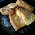 NAGANO久留米's cooksnap of when they made トースターに、おまかせ♡フレンチトースト.