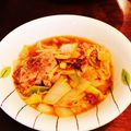 uriようこ's cooksnap of when they made 子どもも喜ぶ♪特製白菜鍋.