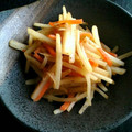 NAGANO久留米's cooksnap of when they made ズボラ主婦の大根フル活用のきんぴら.