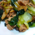 あかぷり's cooksnap of when they made ターサイと豚肉のオイスター炒め.