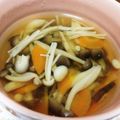 南極はんぞー's cooksnap of when they made 電子レンジで簡単☆きのこたっぷりスープ.