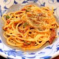 トクライ's cooksnap of when they made ドライトマトと青唐辛子のちょいピリスパ.