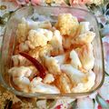 うさうさまろん's cooksnap of when they made 噂の塩レモンで‥カリフラワーのピクルス.