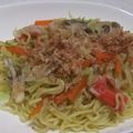 きらり流れ星's cooksnap of when they made ひなの・・・シーフードしお焼きそば.